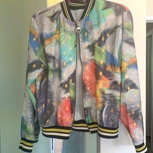 Bomber light jacket bought in Europe universal size s/m
